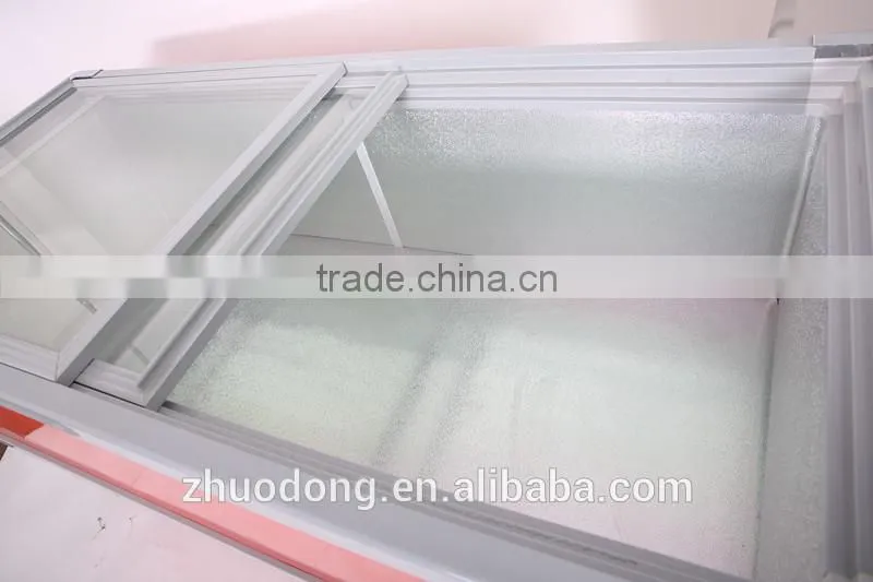 DG-160X 2015 New Condition and Electricity Power Source Double Door Electric Refrigerator Fridge deep freezer