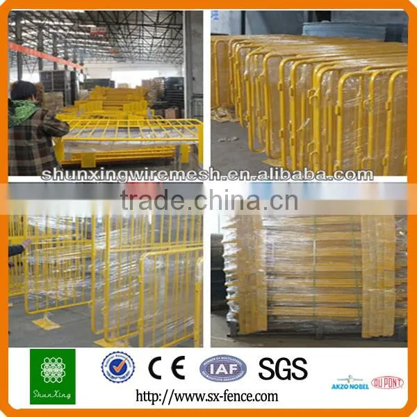 Galvanized Metal Crowd Control Barrier/ Steel Crowd Control Barrier