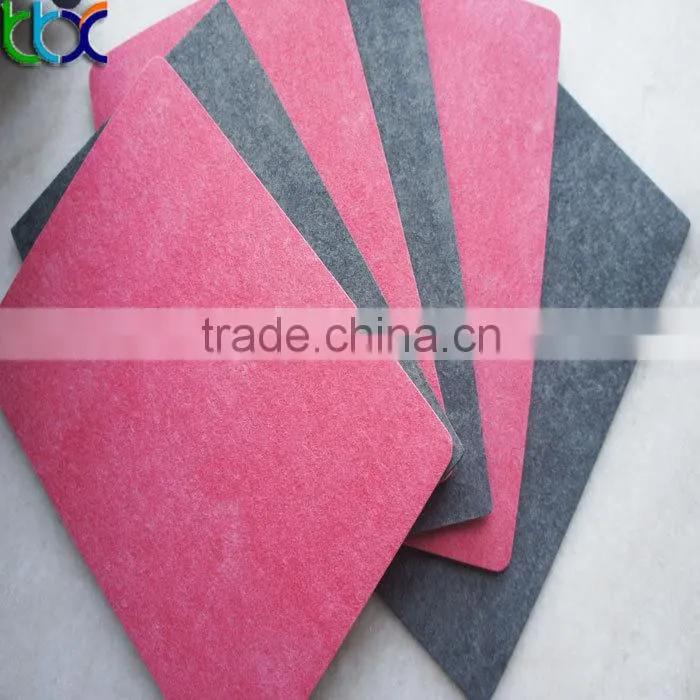 Nonwoven fiber insole board with eva form sheet materials used for shoe making