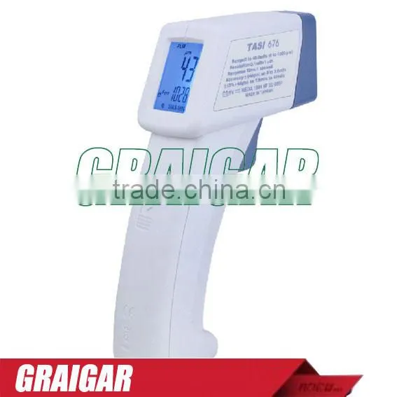 TASI 676 Digital Coating Thickness Gauge Painting Width 0 to 40mils Hi or Lo Storage 255 datas Ferrous and non-Ferrous