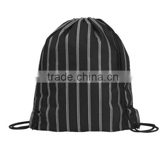 210D polyester Drawstring Bags for Promotional Use