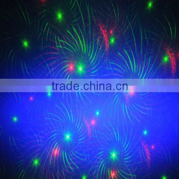 Mini laser lights with LED background Sound activated