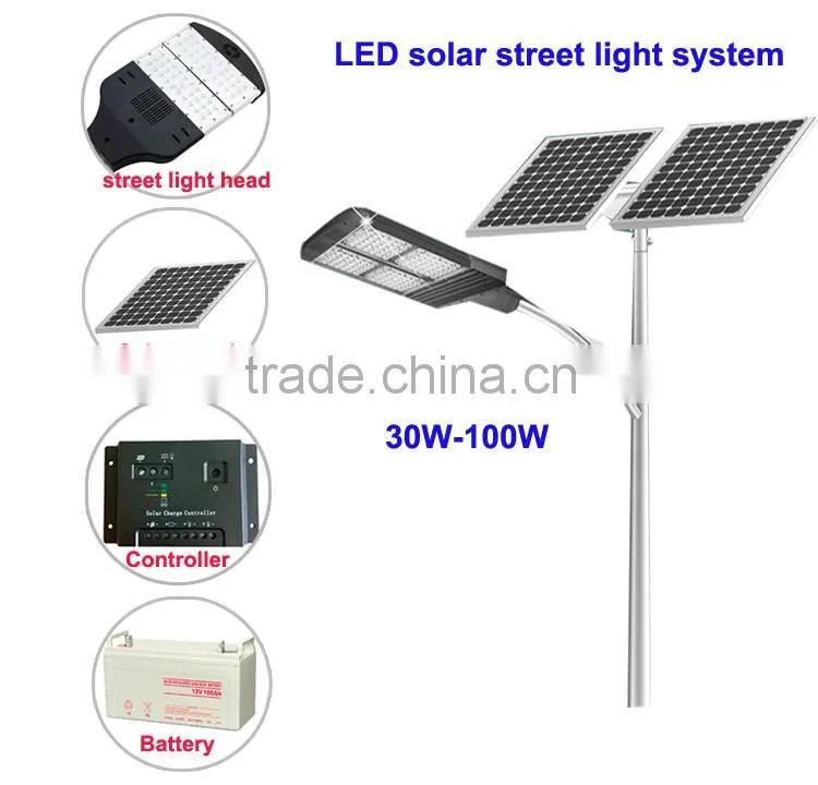 Top Quality CE RoHS Approval Waterproof LED Street Light Solar