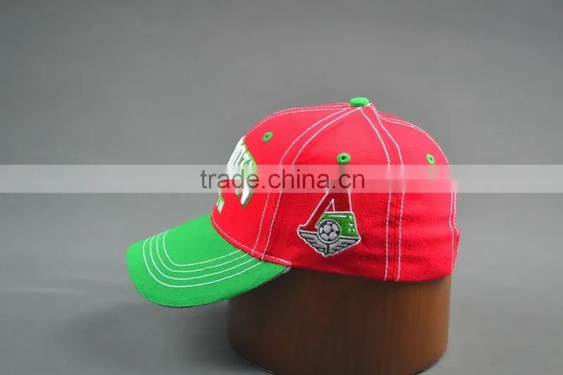 Custom 100% Cotton twill Baseball Sport cap with Sandwich