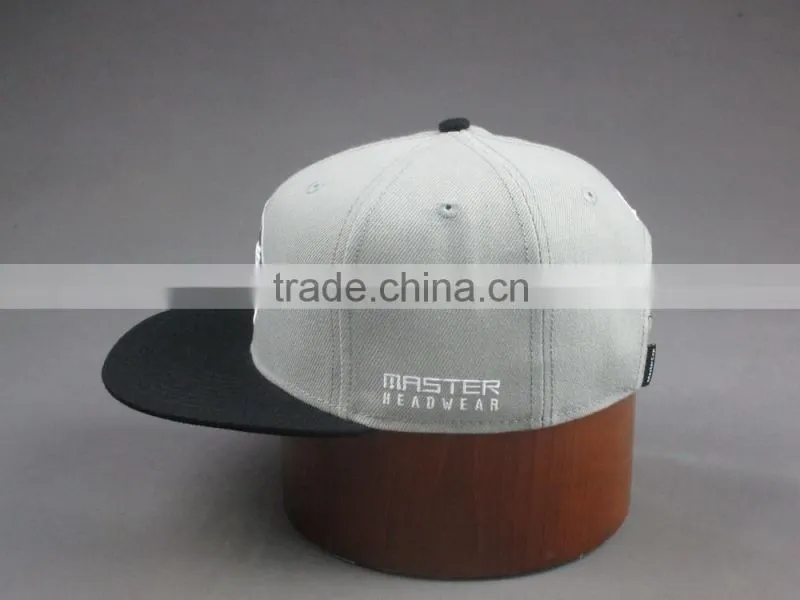 2016 popular fabric with 100% ployester snapback cap