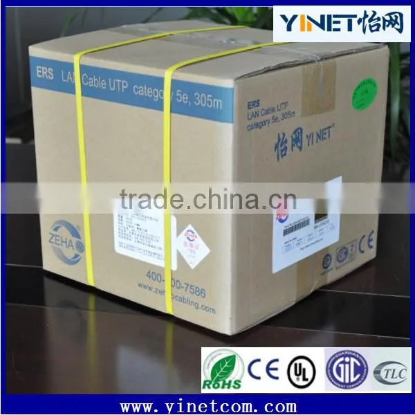 Professional manufacturer PVC insulated low loss FTP/STP CAT6 Computer LAN cable