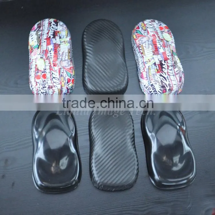 15*7*3.5cm yellow/white/blue/red/green plastic Speed shapes for hydrographics printing NO.LT-S09