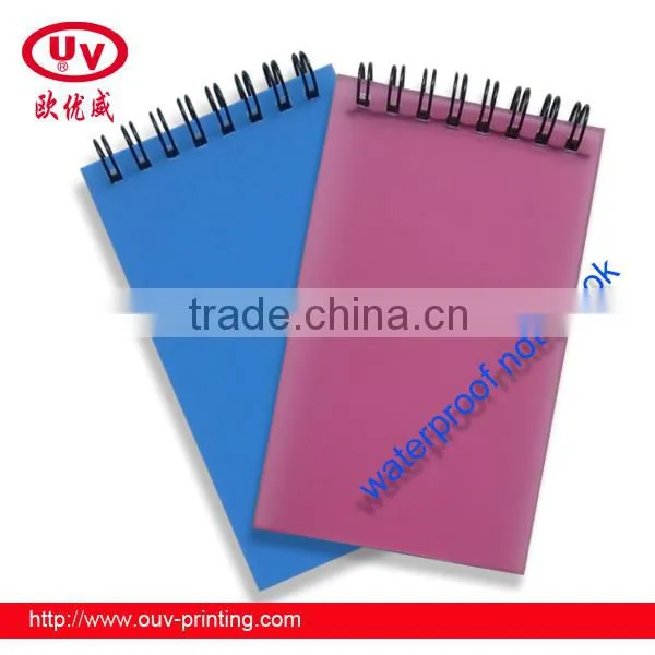2015 pocket spiral notebook with plastic cover