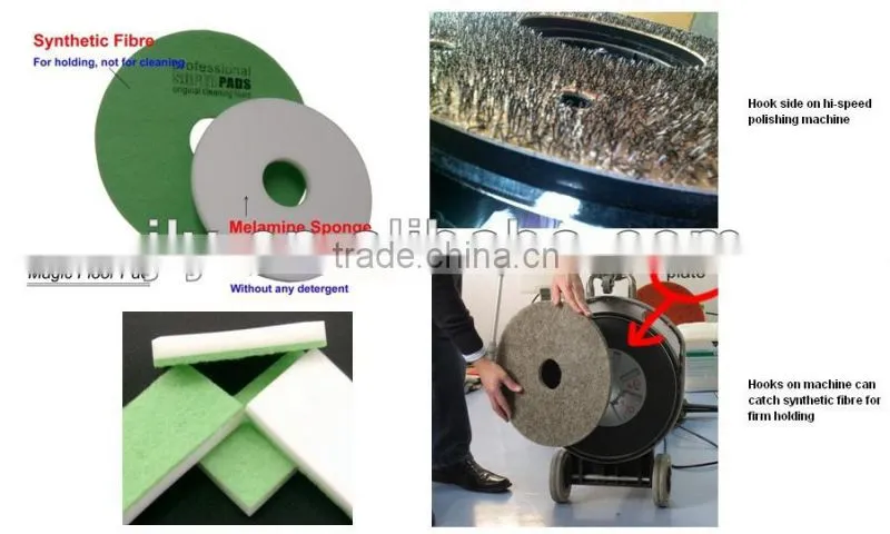 Eco-friendly Sponge Round Cleaning Pad