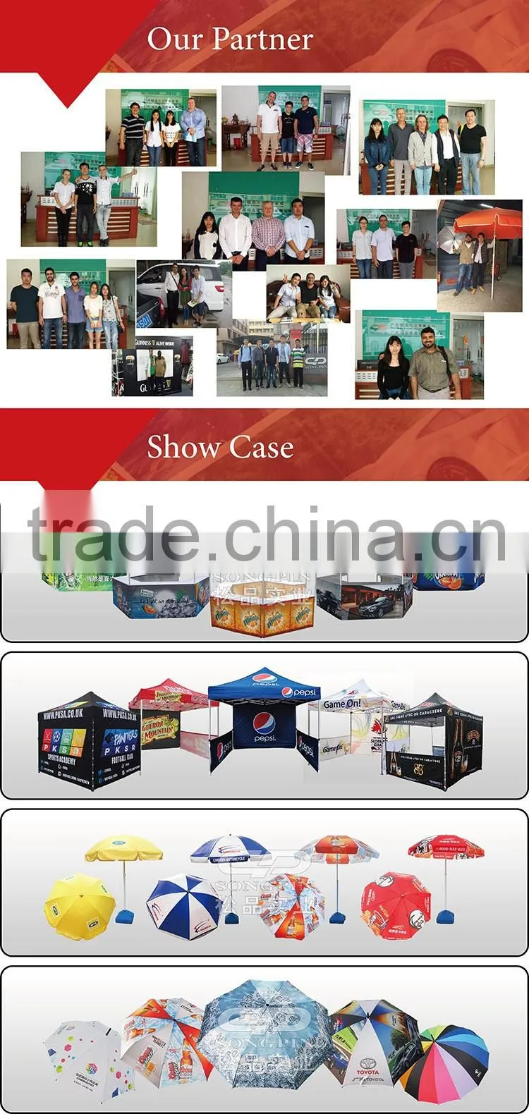 Sun protection beach printing umbrella fabric with logo custom