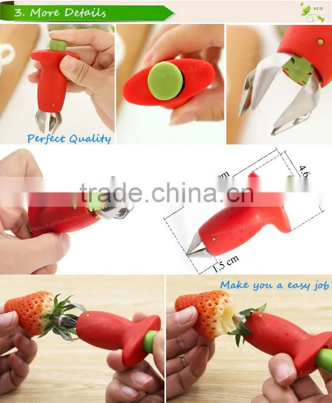 Hot Sale!Factory supply Kitchen Gadgets Strawberry Dig Core Device,Tomatoes Dig Core Device,Strawberry cutting tools for kitchen
