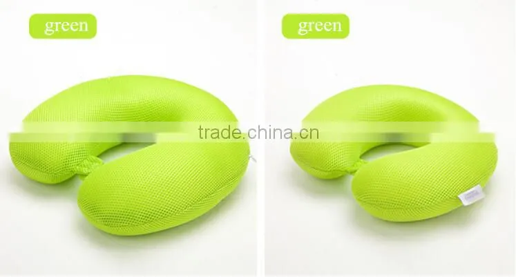 china supplier U Shaped Memory Foam Pillow/Memory Pillow/u shape neck pillow case