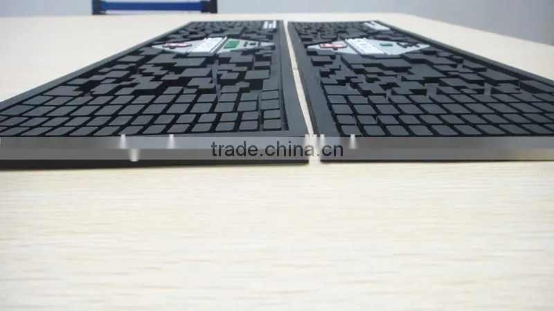 eco-friendly soft pvc bar mats,soft pvc rubber bar mats,bar mat with pvc coaster