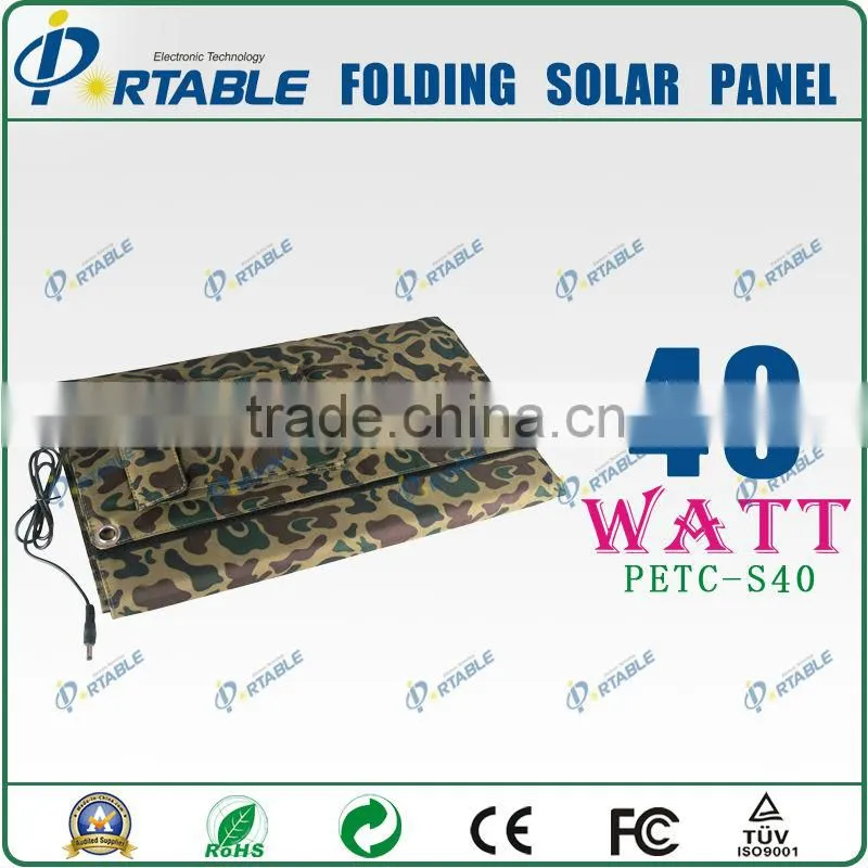 portable solar panel charger 5V ~ 18V