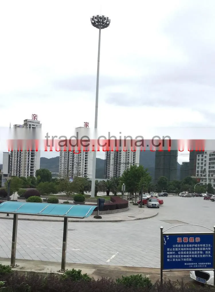 telecommunication monopole antenna tower Square lamp pole