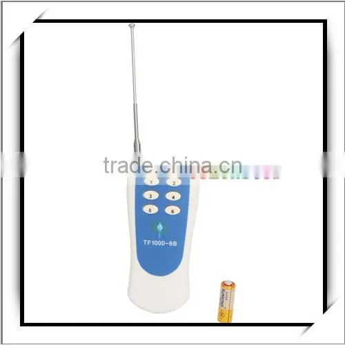 6CH Wireless Universal Long Distance Remote Control Transmitter White&Blue