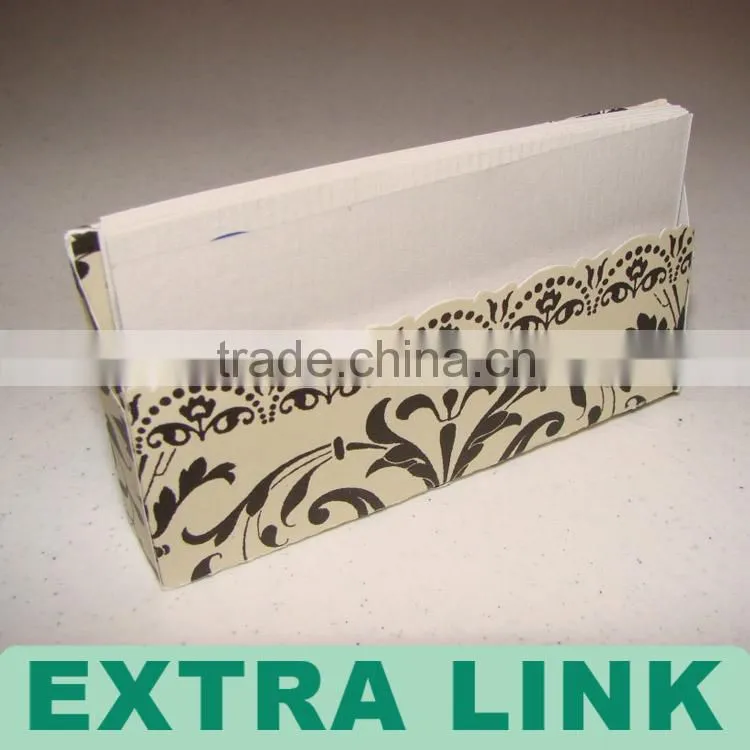 New Design Handmade Recycle Customized cardboard business card holder