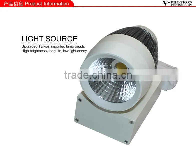 new design 20w led cob track light