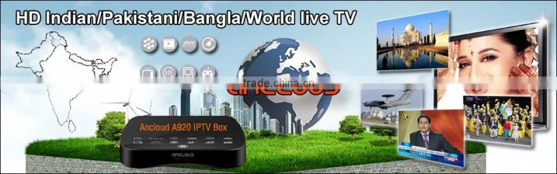 HD INDIA / PAKISTANI / BANGLA LIVE TV IPTV BOX ANCLOUD BOX