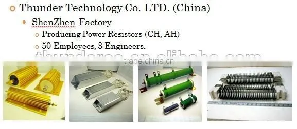 FRN Series - 3W Fixed Metal Glaze Film Flame Proof Resistors (High Voltage / High Resistance Value)