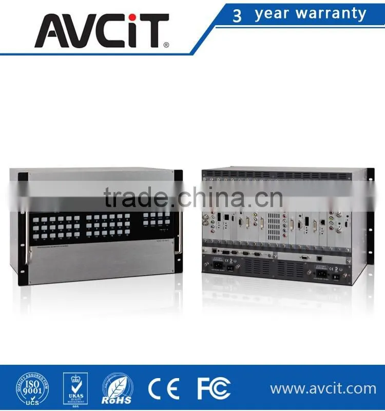 Support full HD switcher matriz de video 36*36 matrix switches compatible with HDTV