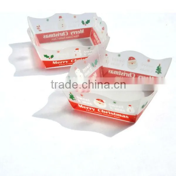 Custom printed cake food plastic cake tray
