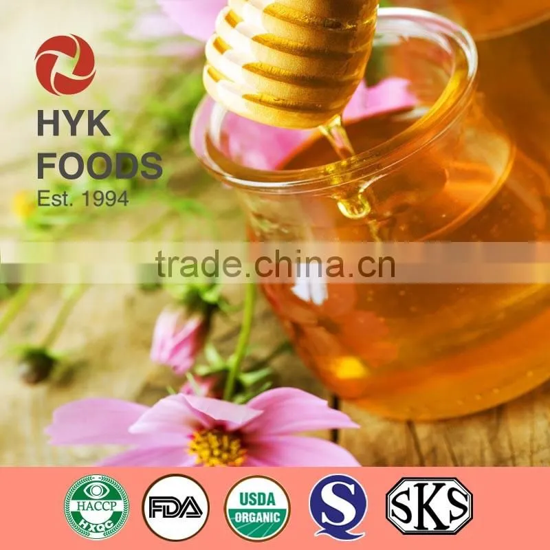 polyflora honey multiflora honey in glass jar for sale