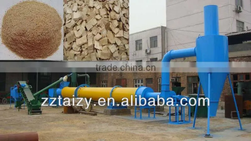 industrial rotary drum drying equipment for commercial used