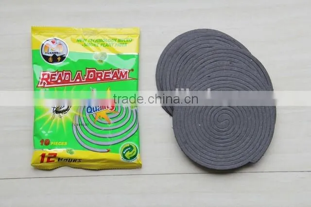 Healthy plant fiber mosquito coil