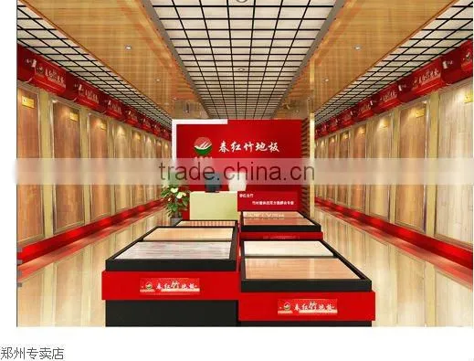 Click-lock Imitation solid wood norway yellow oak Bamboo Flooring