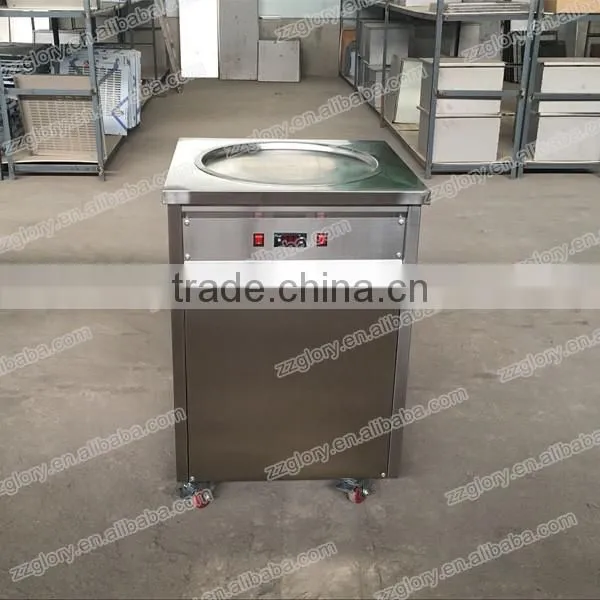 Newest Frozen Snack Equipment Thainland Fried Ice Cream Machine