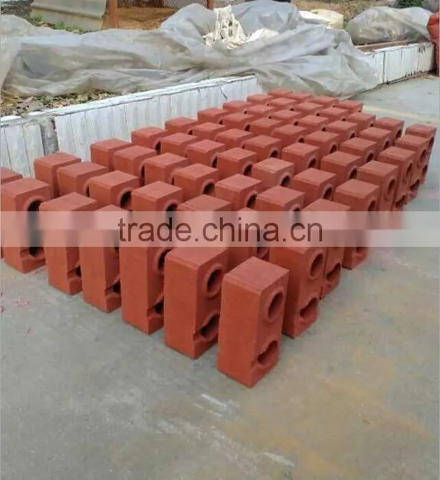 manual interlocking clay brick making machine