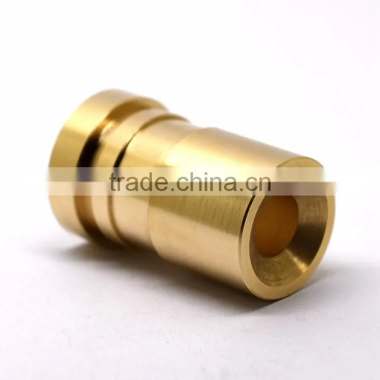 Customized high precision cnc turning machining brass tube/pipe