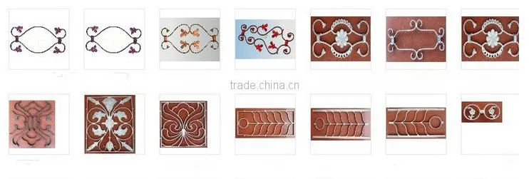 Factory Supply Ornamental Wrought Iron Spindles For Stairs