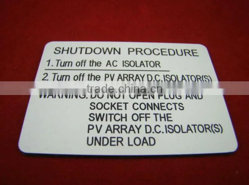 ABS Solar Tag