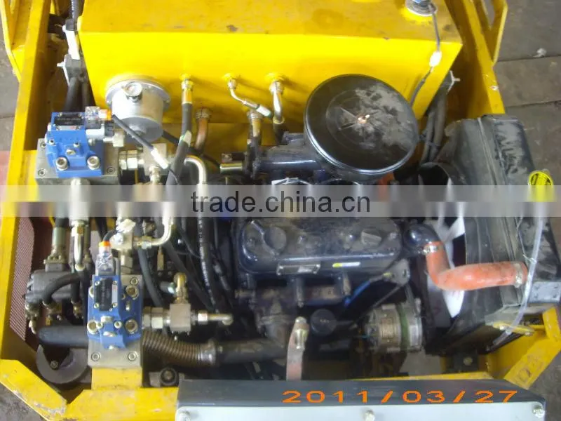 3 ton double drum hydraulic vibratory road roller for sale