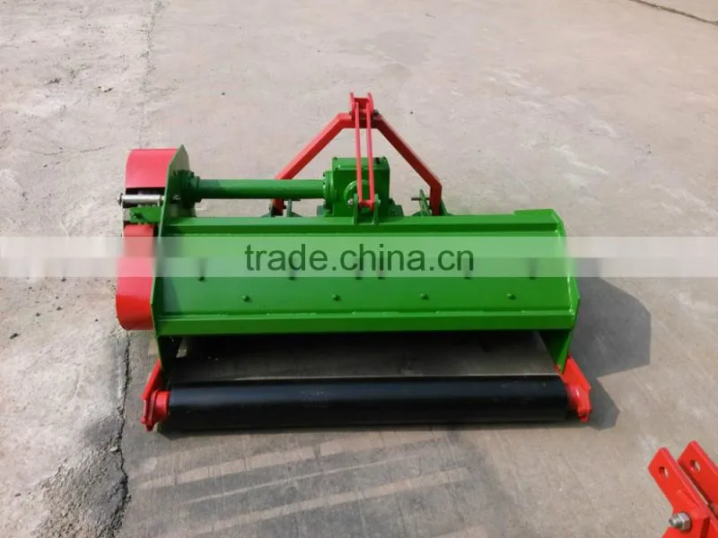 tractor pto driven straw stalk grinder with CE approved