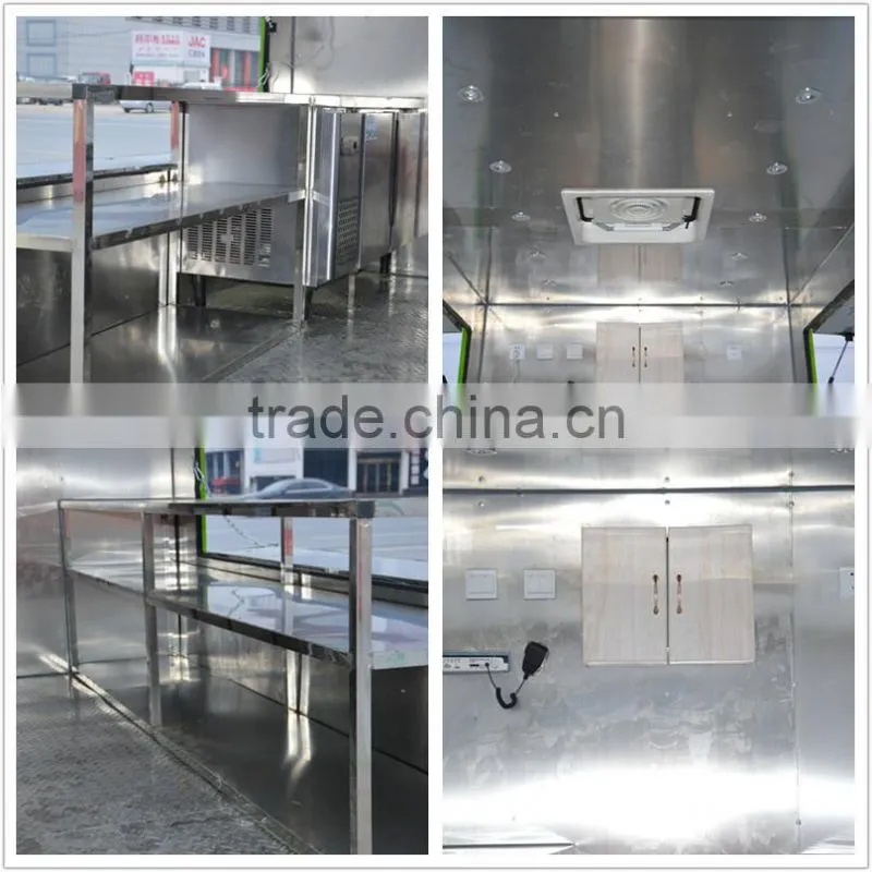 Small Mobile Food Trucks / Vending Food Truck for Sale