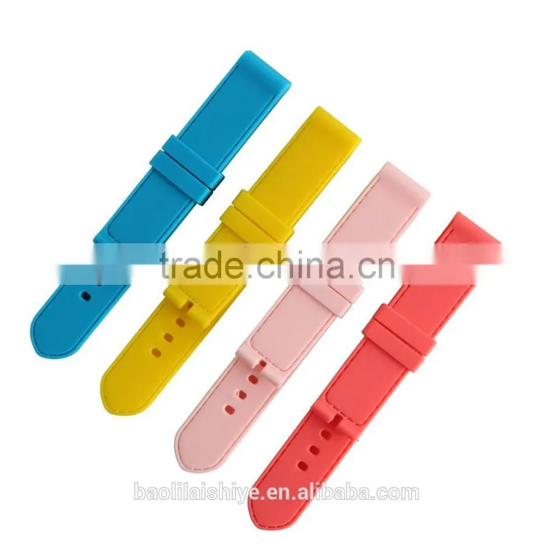 Noticeable simple delightfull silicone watch strap