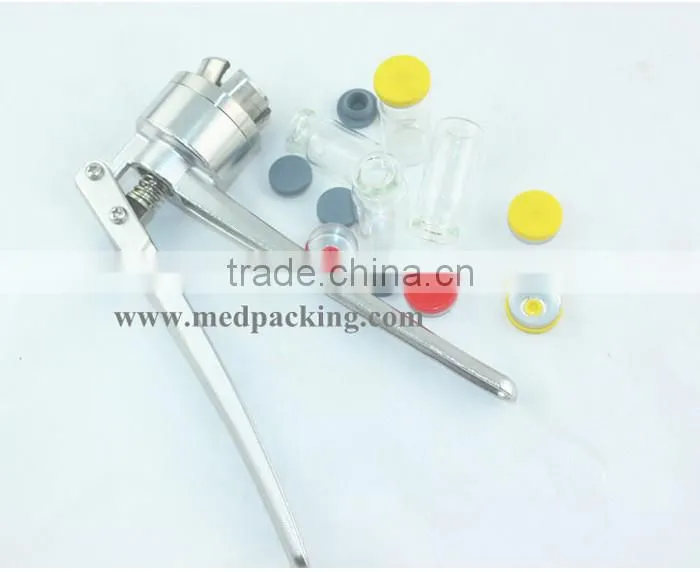Manual crimping crimper Machine capping tool for flip off cap and tear off cap