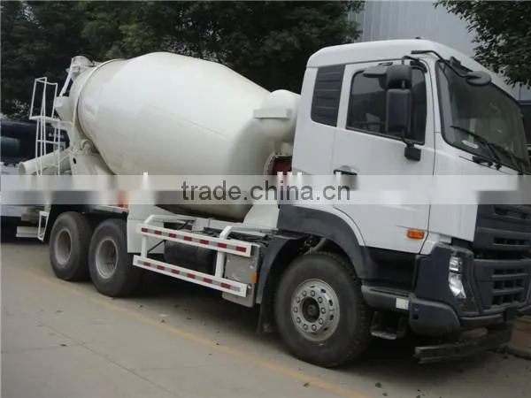 Japan 12 cubic meter 6x4 nissan concrete mixer truck for sale