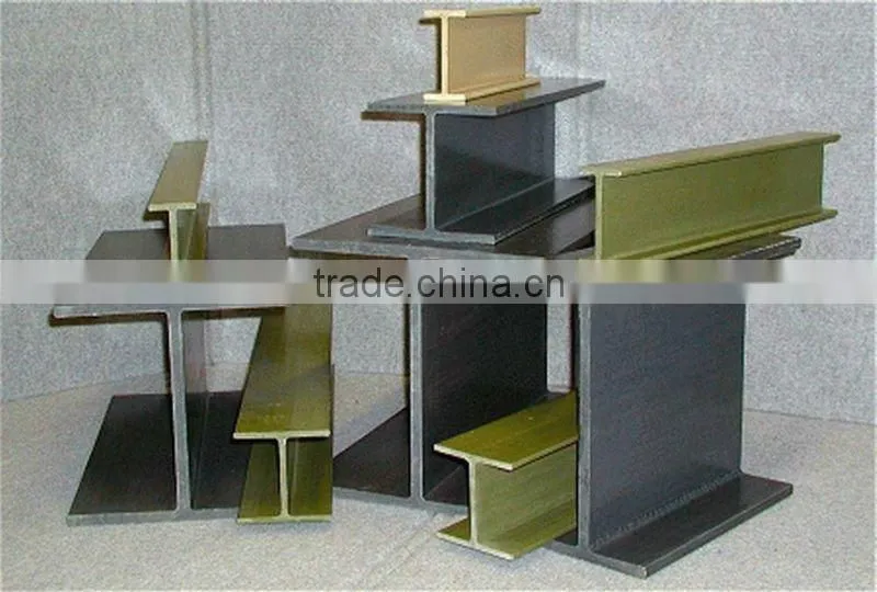Pultrusion UV resistant durable high strength Fiberglass I Beam