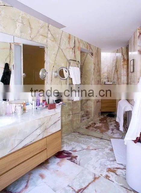 UNIQUE DESIGN ONYX BATHROOM COUNTERTOPS