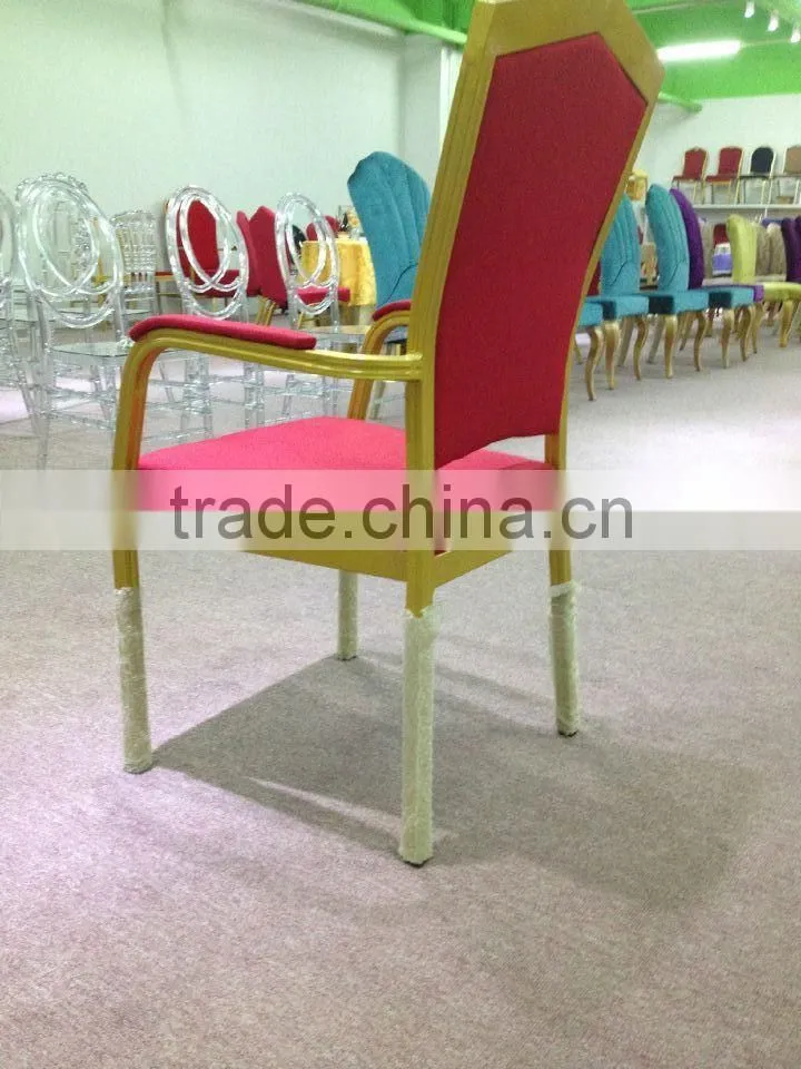 wholesale chair banquet stacking banquet chair hotel chair with arm
