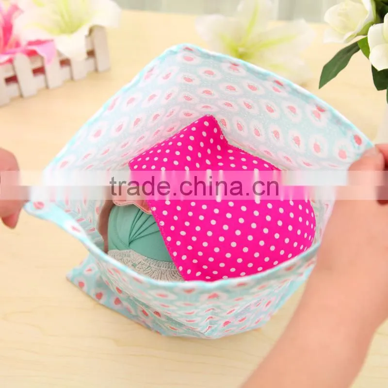 Q1117 Travel Portable Rope pulling dust bag for shoes