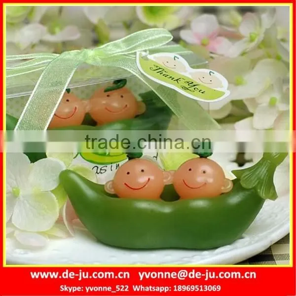Small Gift Two Little Pea Boys Plant Series Candle Giveaways