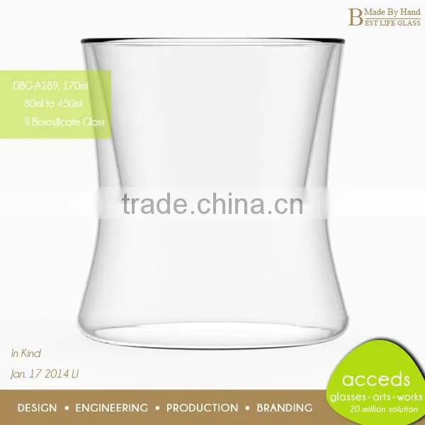 Hot Selling Pyrex Cup Standard Size of Drinking Glass