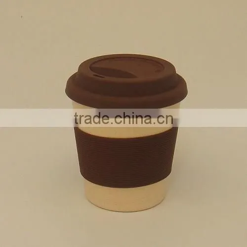 9oz 280ml Bamboo Fiber to-go Coffee Cup