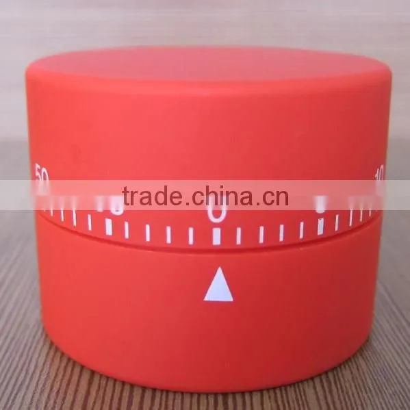 Plastic cylinder shape countdown cooking table timer
