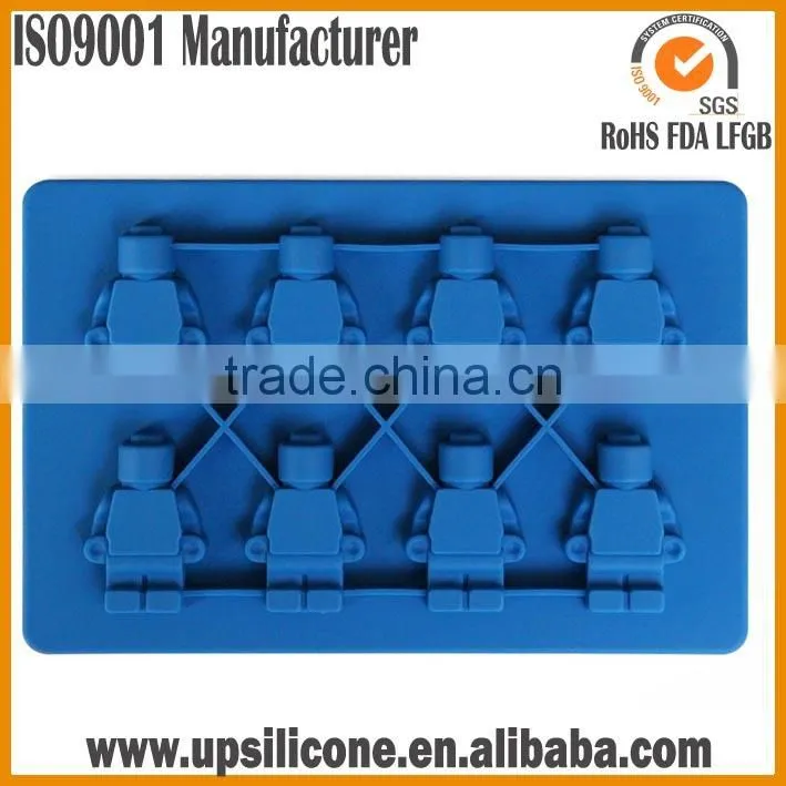FDA lego ice mold silicone ice cube tray Lego Building Bricks Designed Silicone Ice Cube Tray